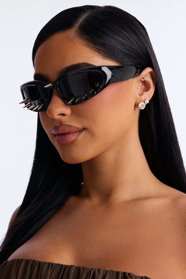 Punk Rock Sunglasses - Black