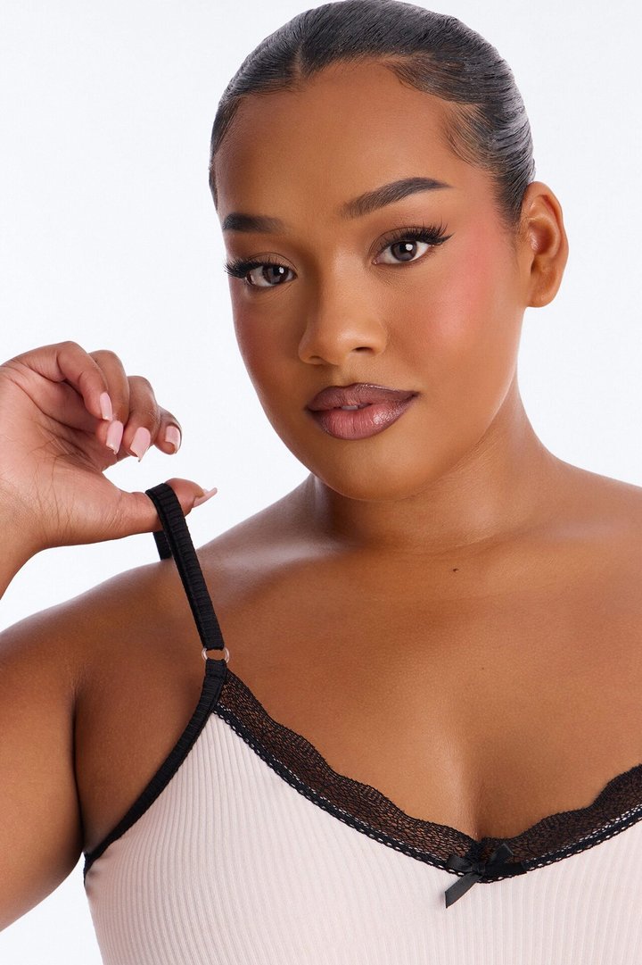 Always On My Mind Ribbed PJ Short Set - Pink/combo