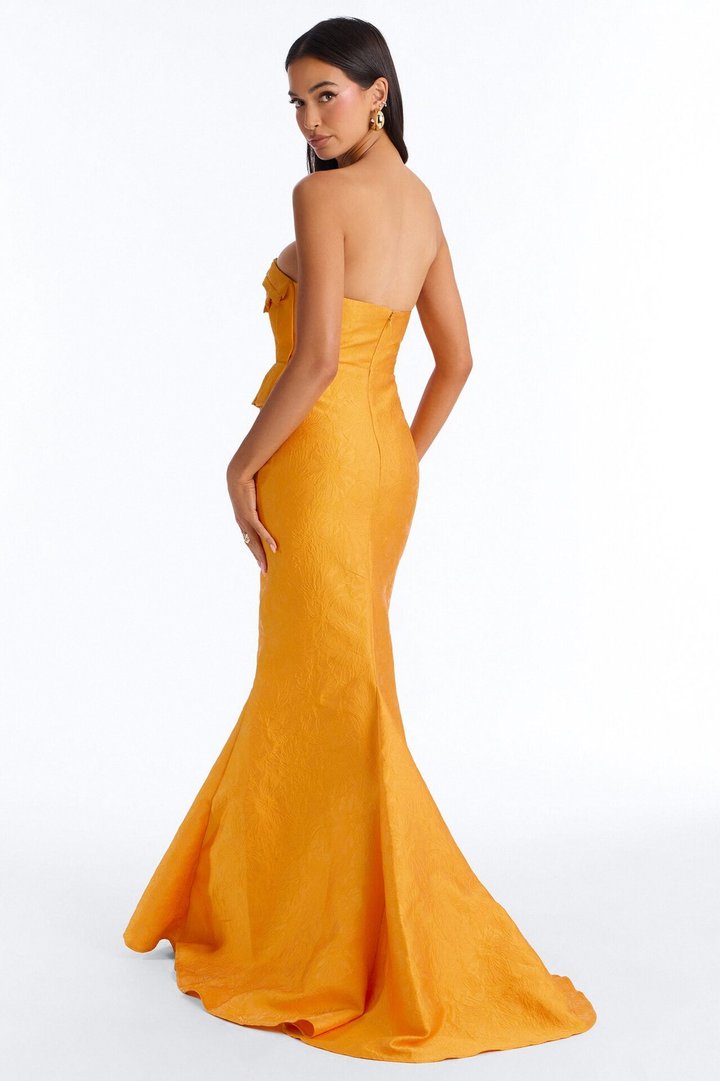 Making A Statement Gown - Orange