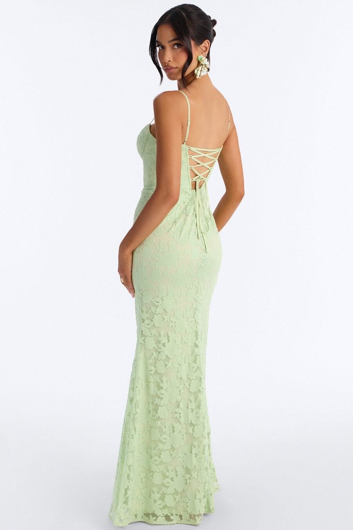 Sweet As Can Be Gown - Sage