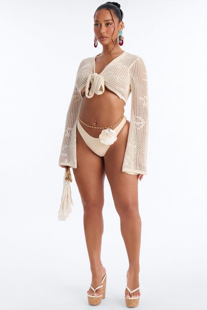 Maui Babe Chain Belt - Gold/Yellow