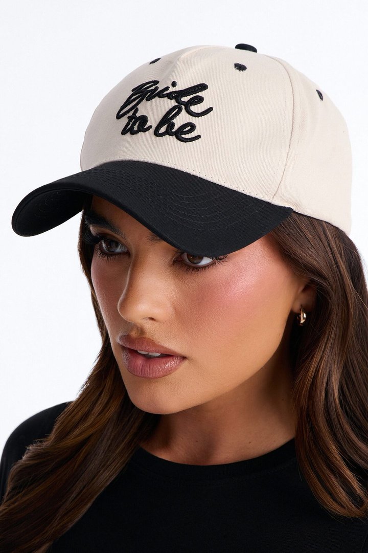 Bride To Be Baseball Hat - Black/combo