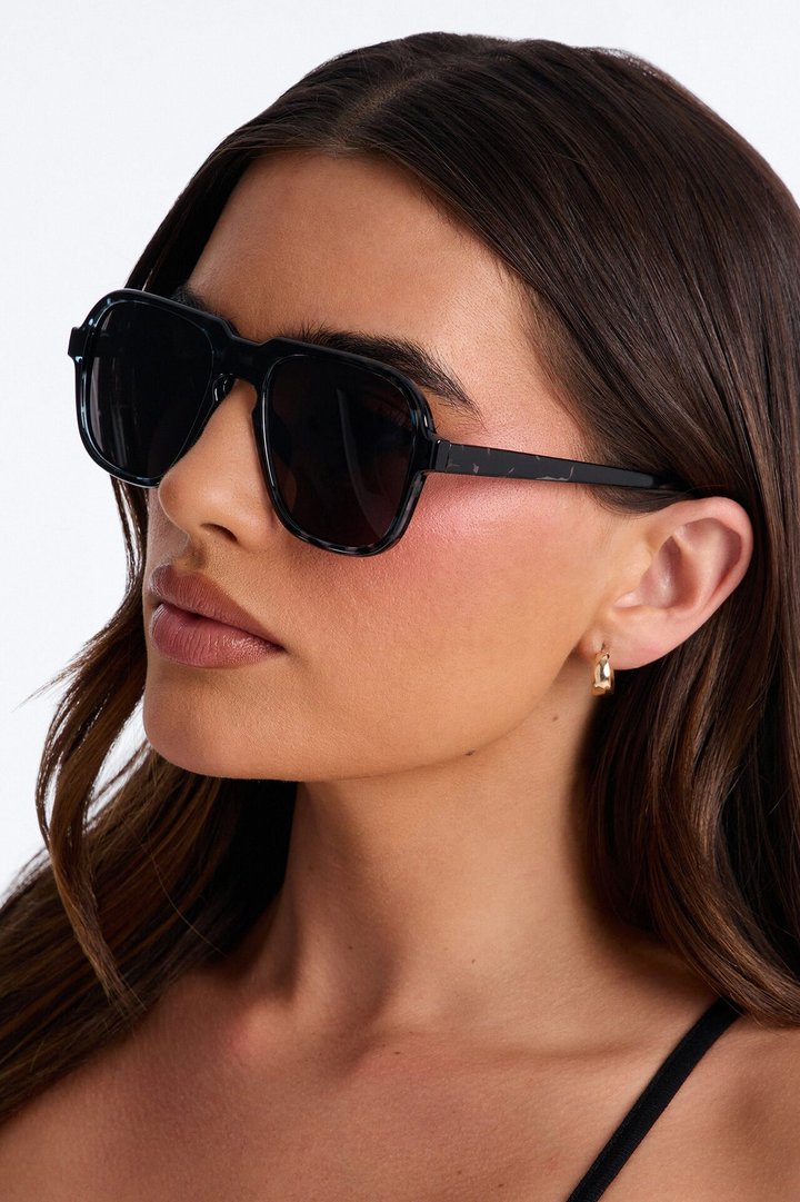Raving Til Midnight Sunglasses - Blue/combo