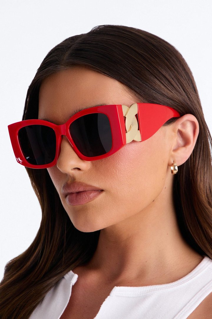I'm The Boss Sunglasses - Red