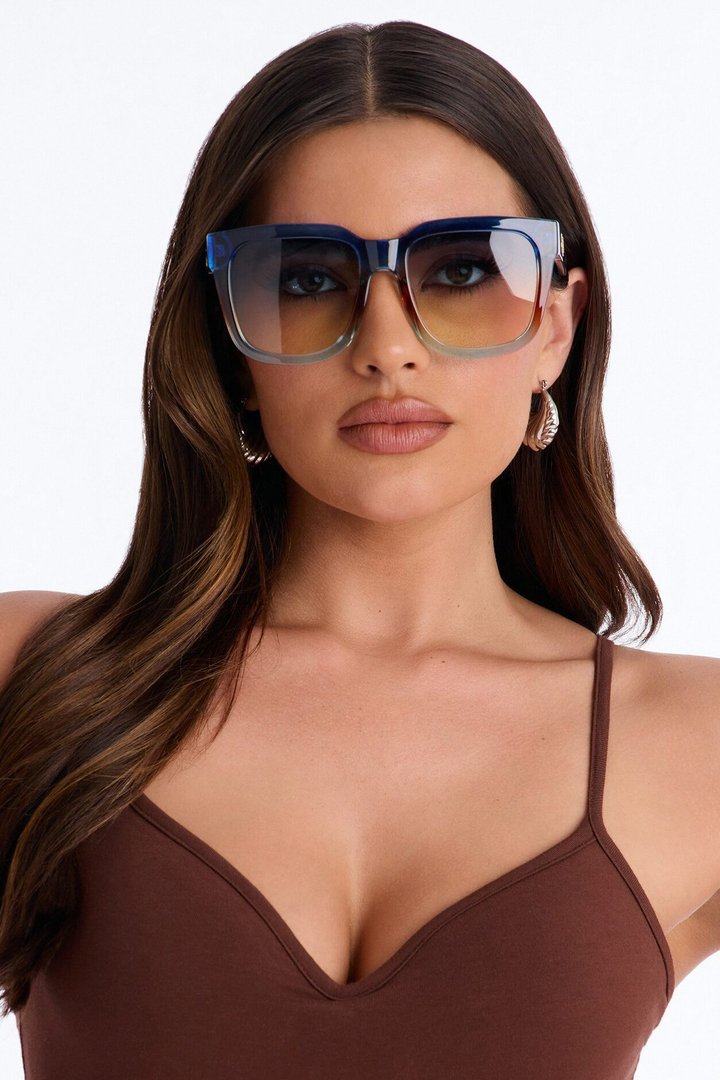 Bahama Breeze Way Sunglasses - Blue/combo