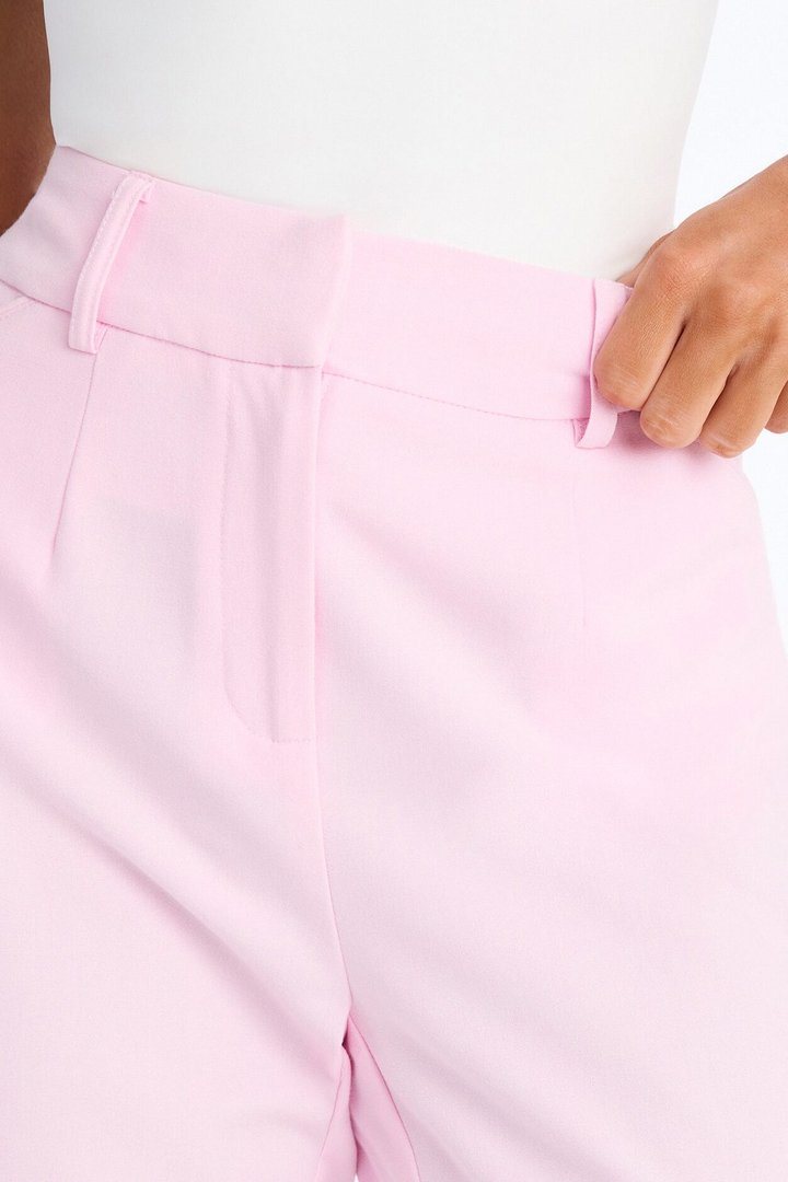 Tasha Dressy High Rise Pants - Light Pink
