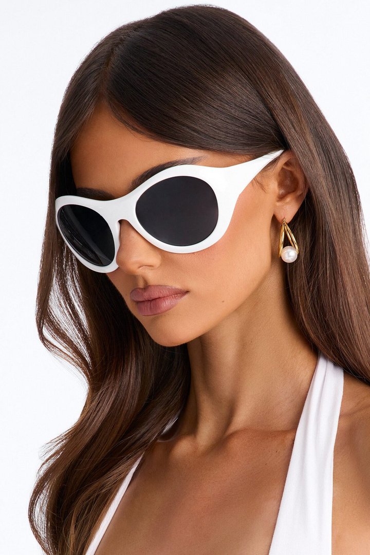 Bugged Out Sunglasses - White