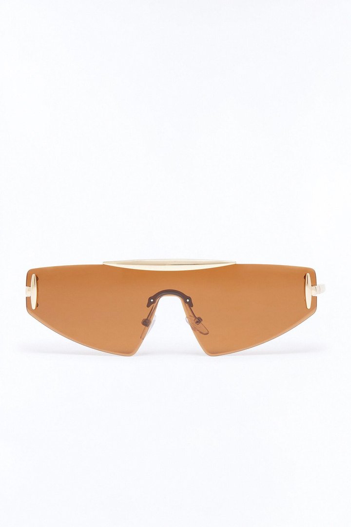 Raven Sunglasses - Gold/Brown