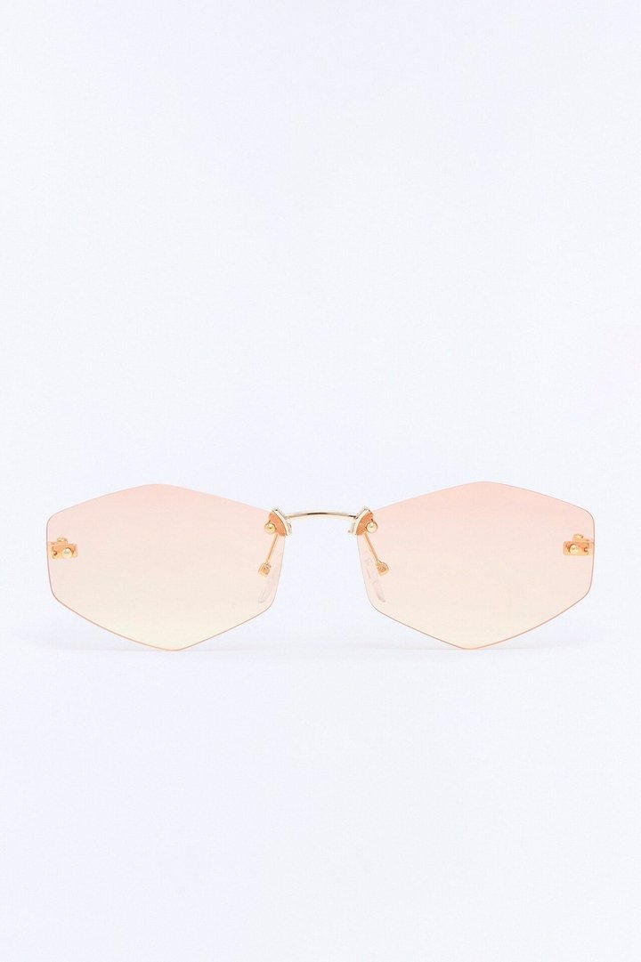 Sunset Send Off Sunglasses - Orange