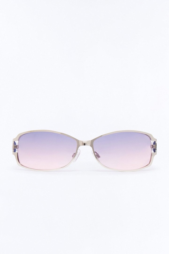Stare At Me Sunglasses - Purple/combo