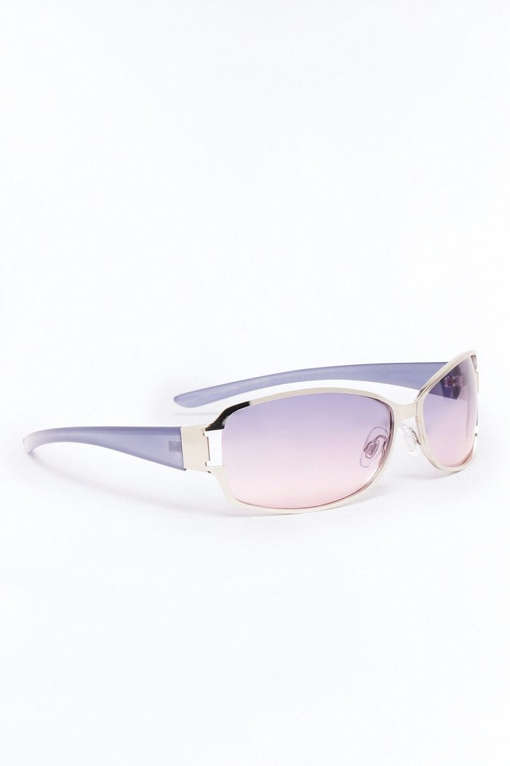 Stare At Me Sunglasses - Purple/combo