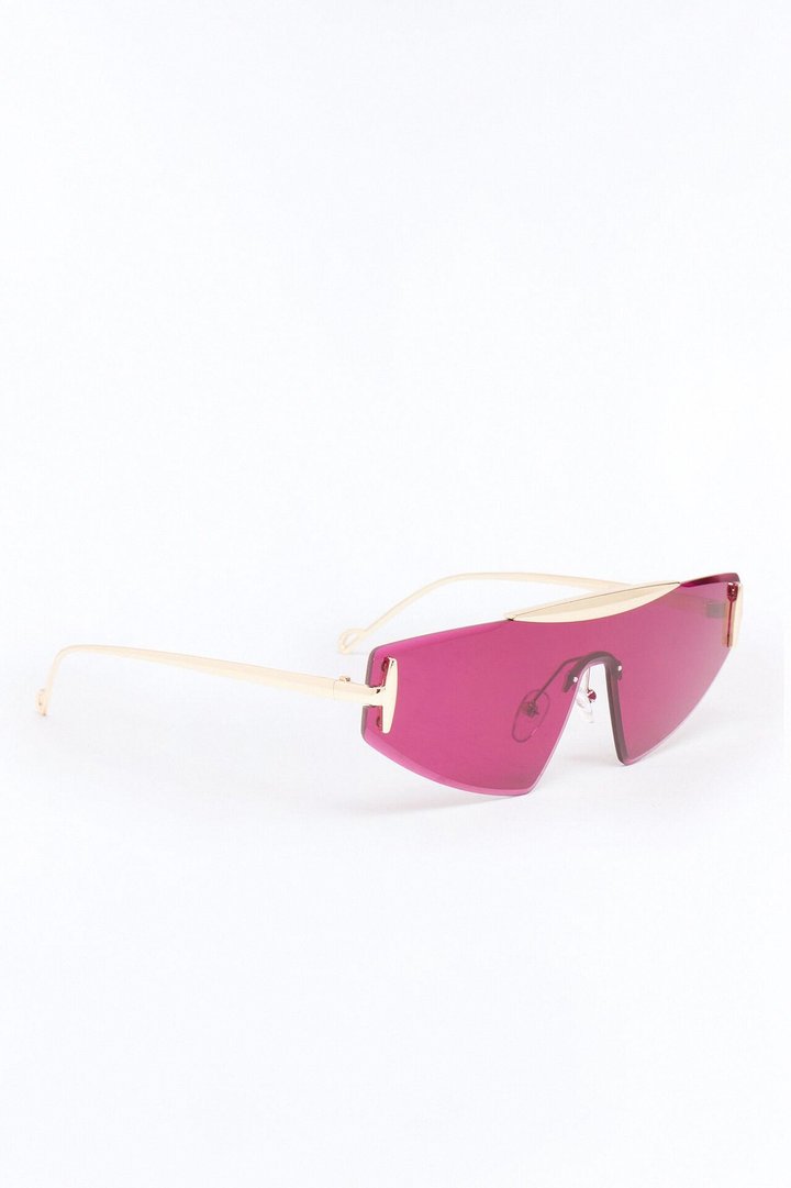 Raven Sunglasses - Gold/Pink
