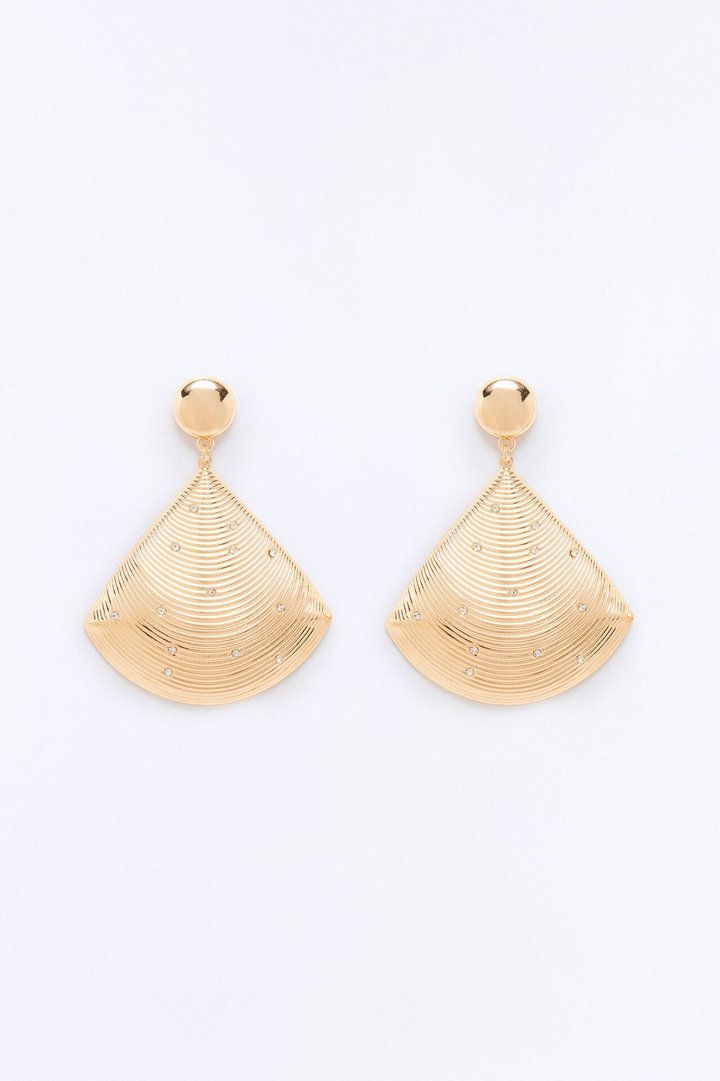 Glistening Tides Earrings - Gold