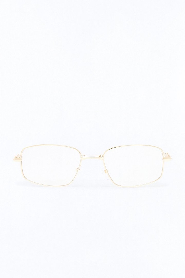 Feeling Invincible Glasses - Gold/Clear