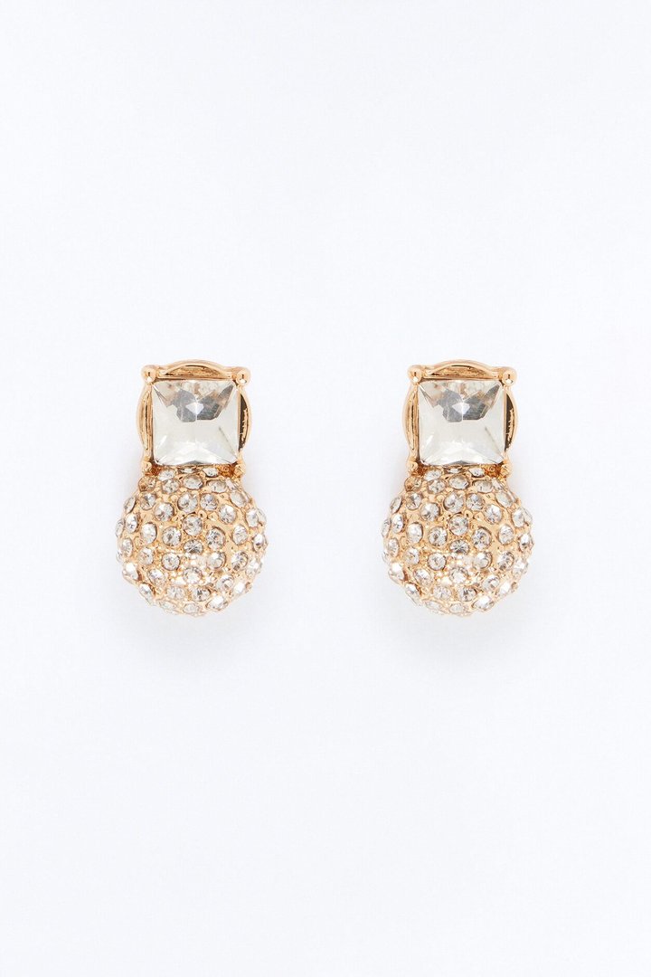 One Of Many Stud Earrings - Gold