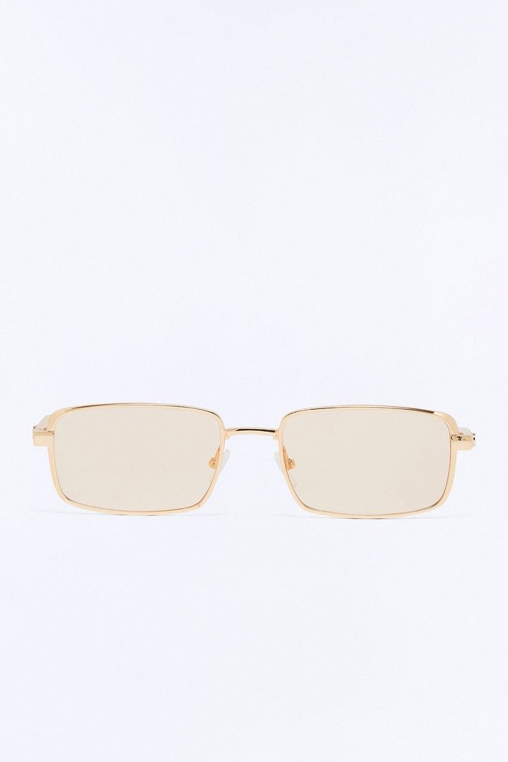 Make Some Noise Sunglasses - Gold/Brown