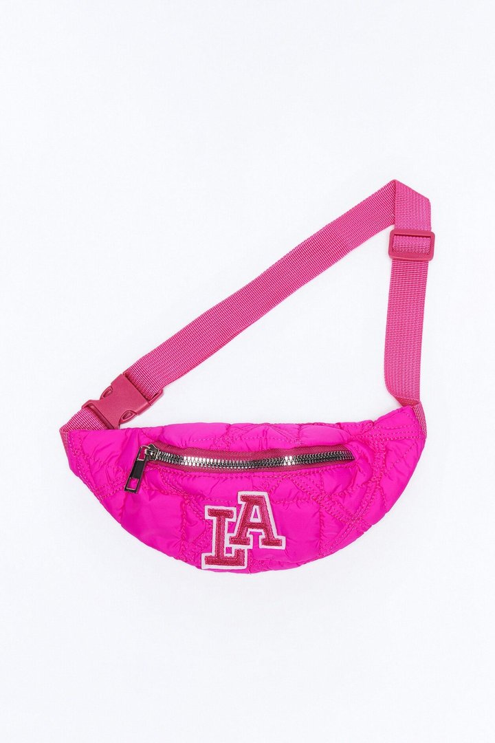 Mini LA's Most Finest Fanny Pack - Hot Pink