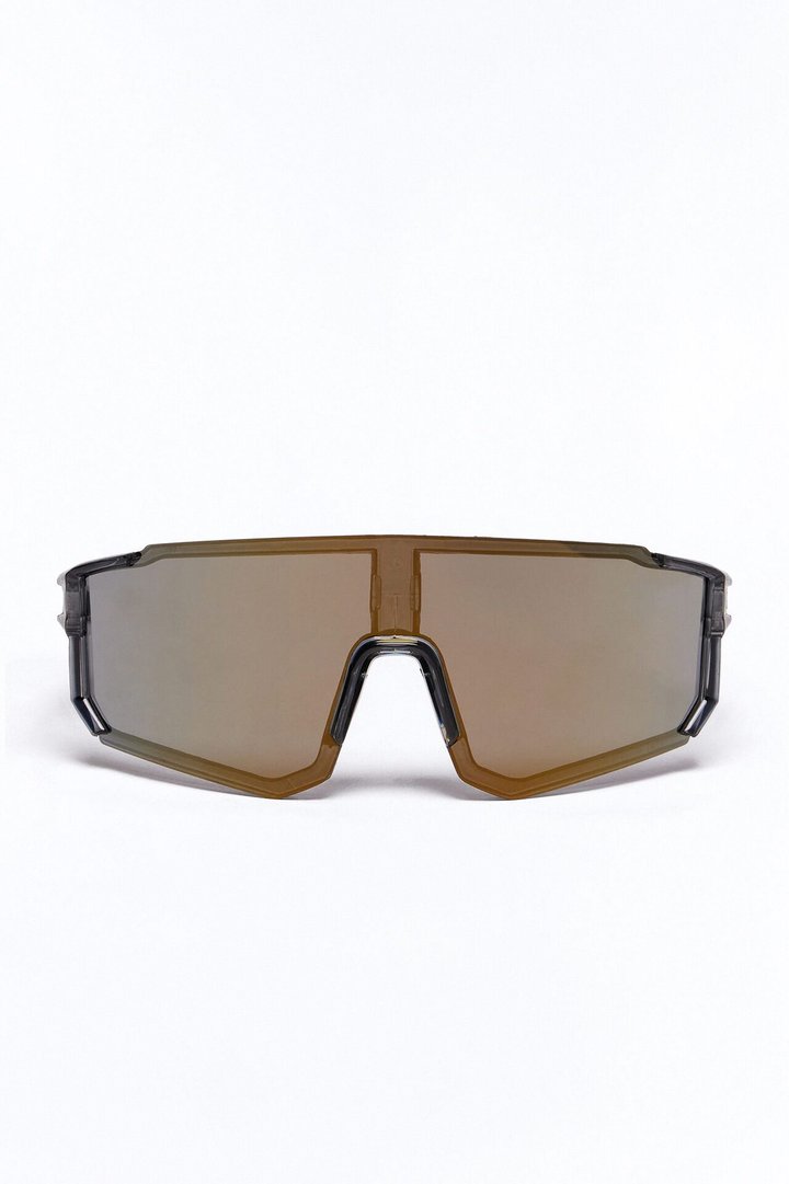 Soundwaves Spectrum Sport Wrap Sunglasses - Grey