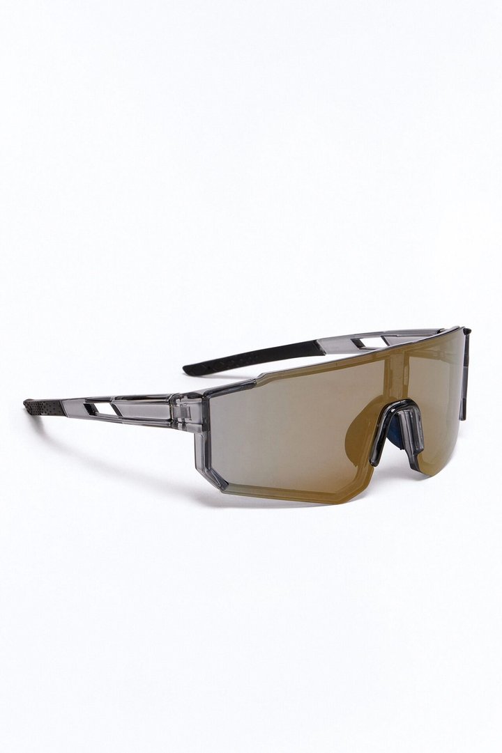 Soundwaves Spectrum Sport Wrap Sunglasses - Grey