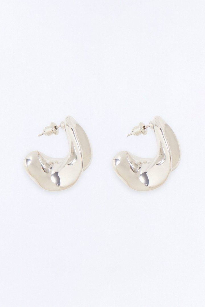Know Better Hoop Earrings - Silver