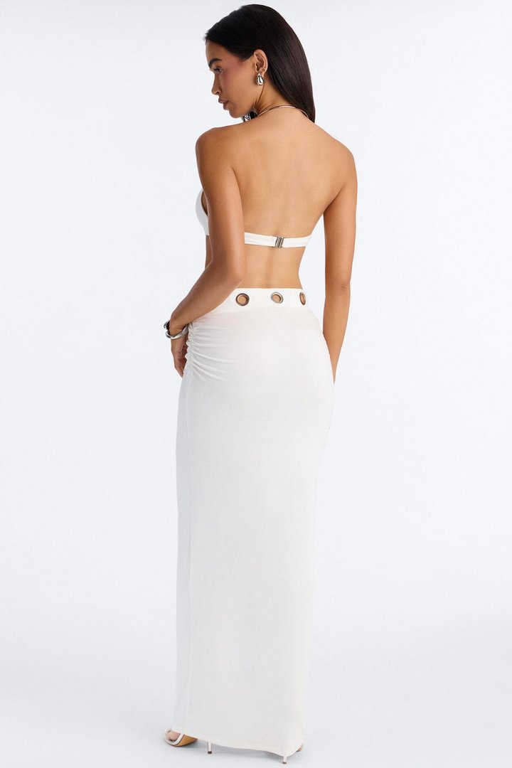 Looks And Late Nights Maxi Dress - White