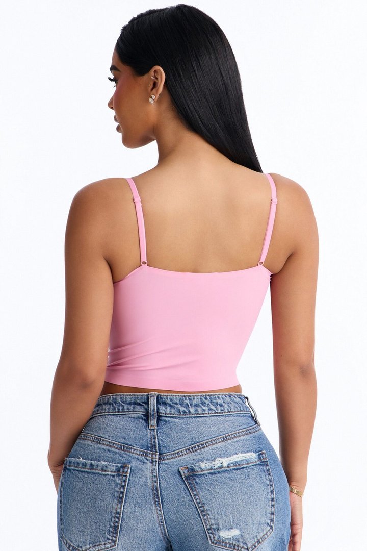 Amara Seamless Shapewear Top - Pink