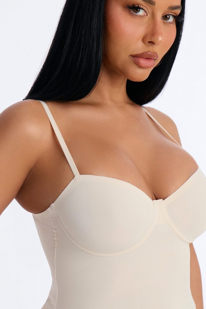 Amara Seamless Shapewear Top - Stone