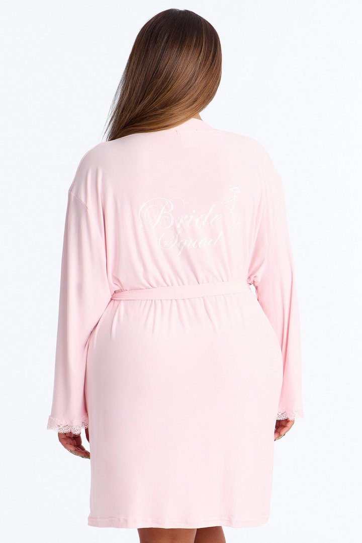 Squad Needs A Martini Robe - Pink