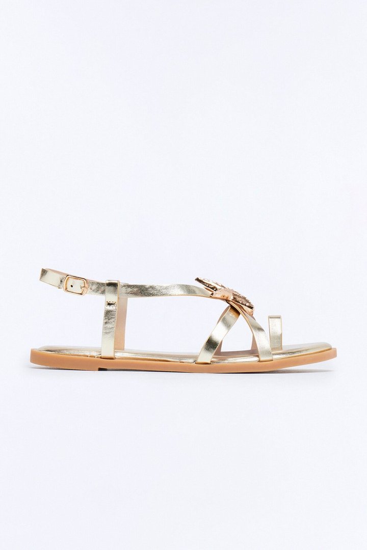 Reyes Starfish Sandals - Gold
