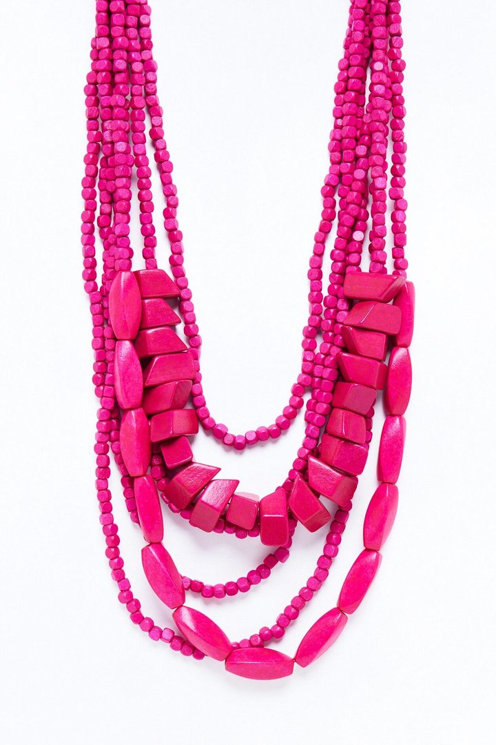 Temperature Is Rising Necklace - Pink