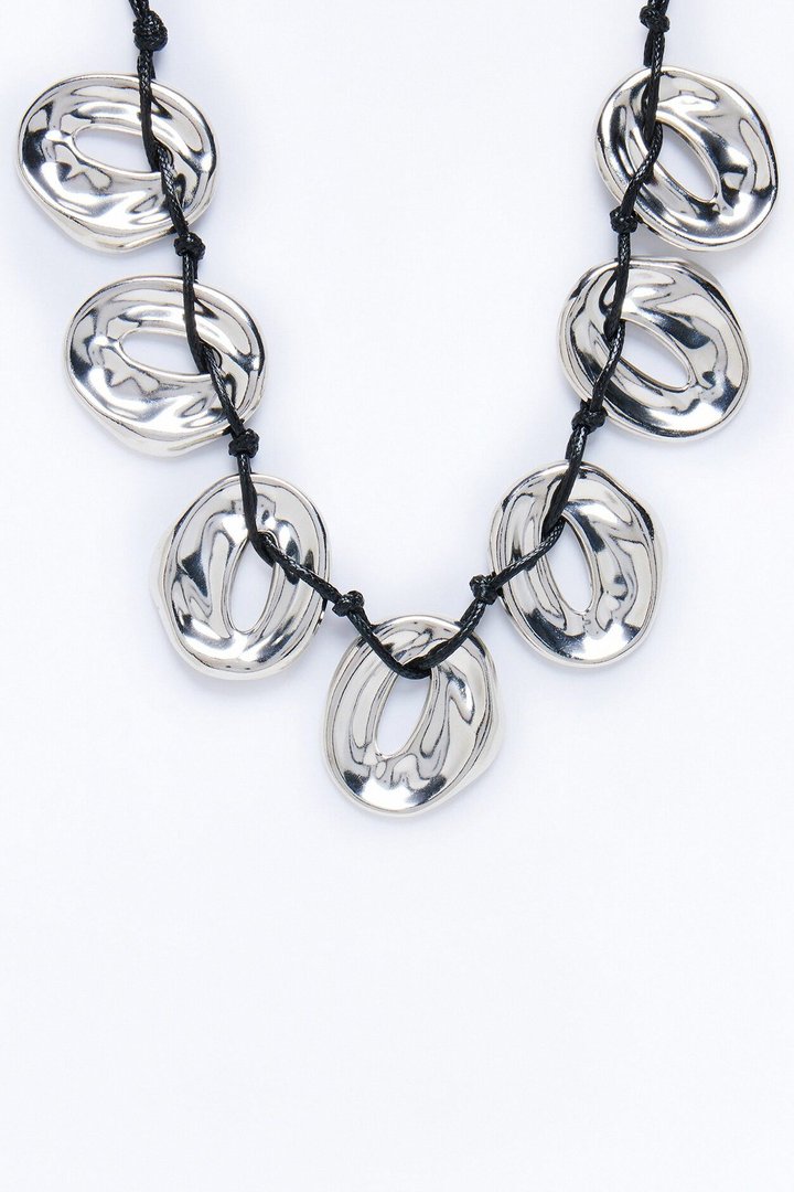 Tania Choker Necklace - Silver