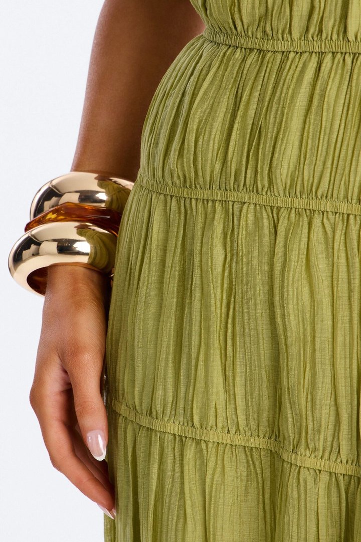 Pretty With Purpose Maxi Dress - Green