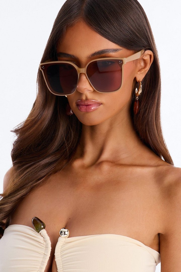 Easy Living Sunglasses - Nude