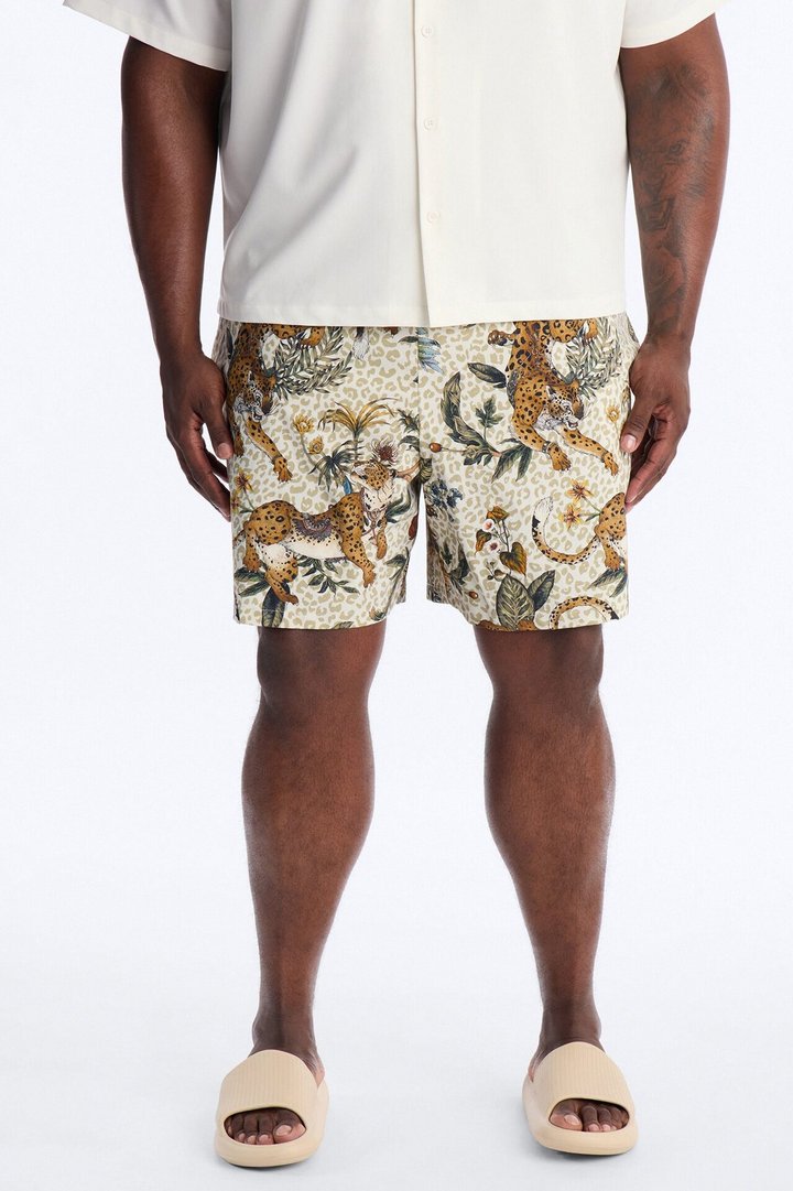 Jungle Cruise Swim Trunk 7″ - Multi Color