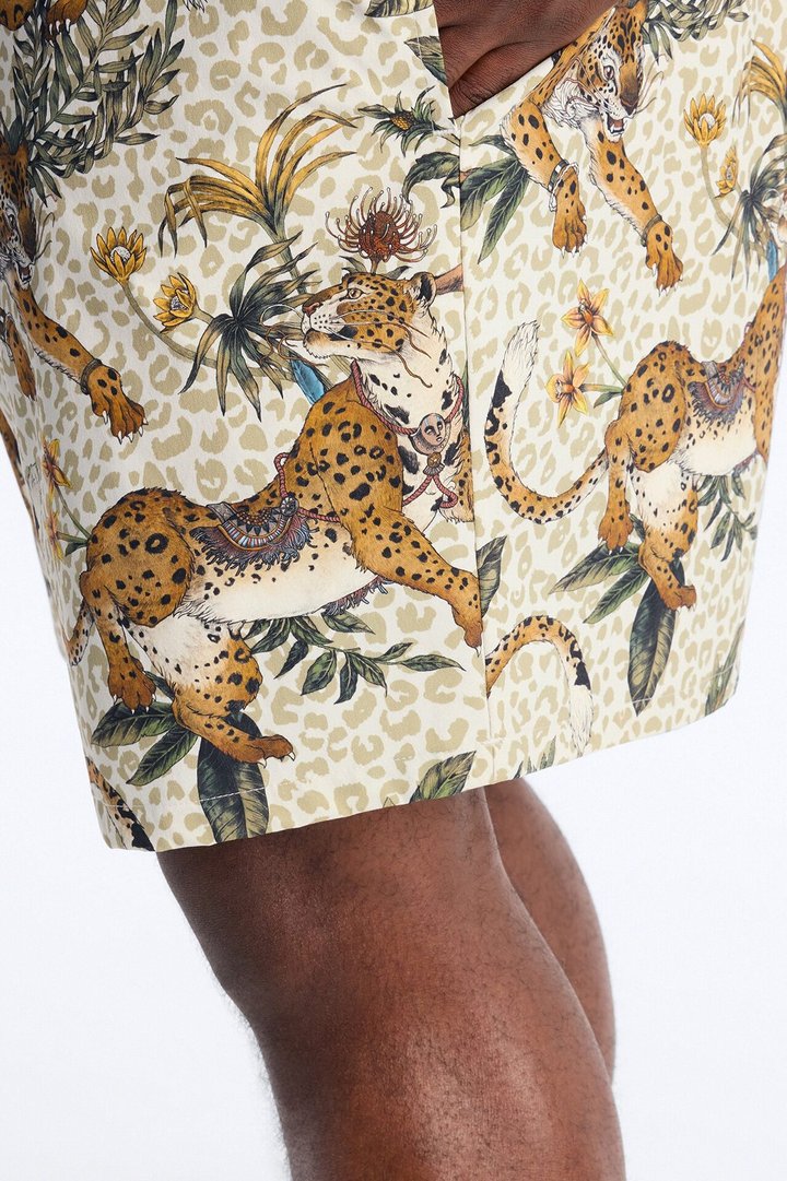 Jungle Cruise Swim Trunk 7″ - Multi Color