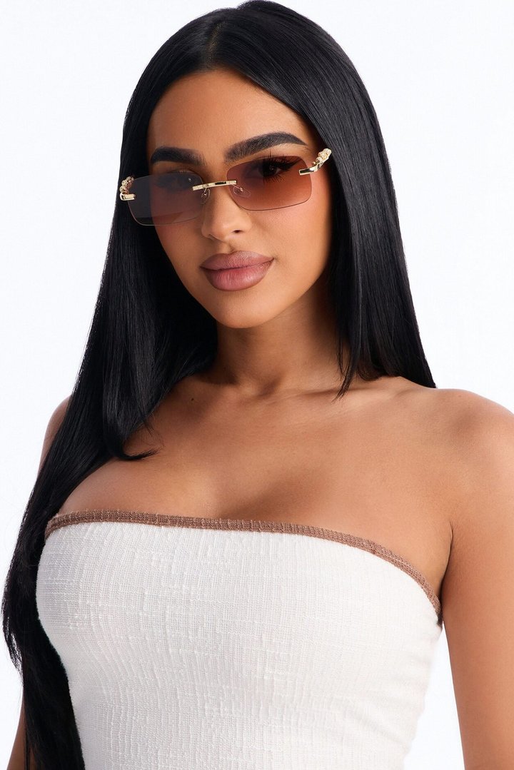 Looking For Prey Sunglasses - Brown/combo