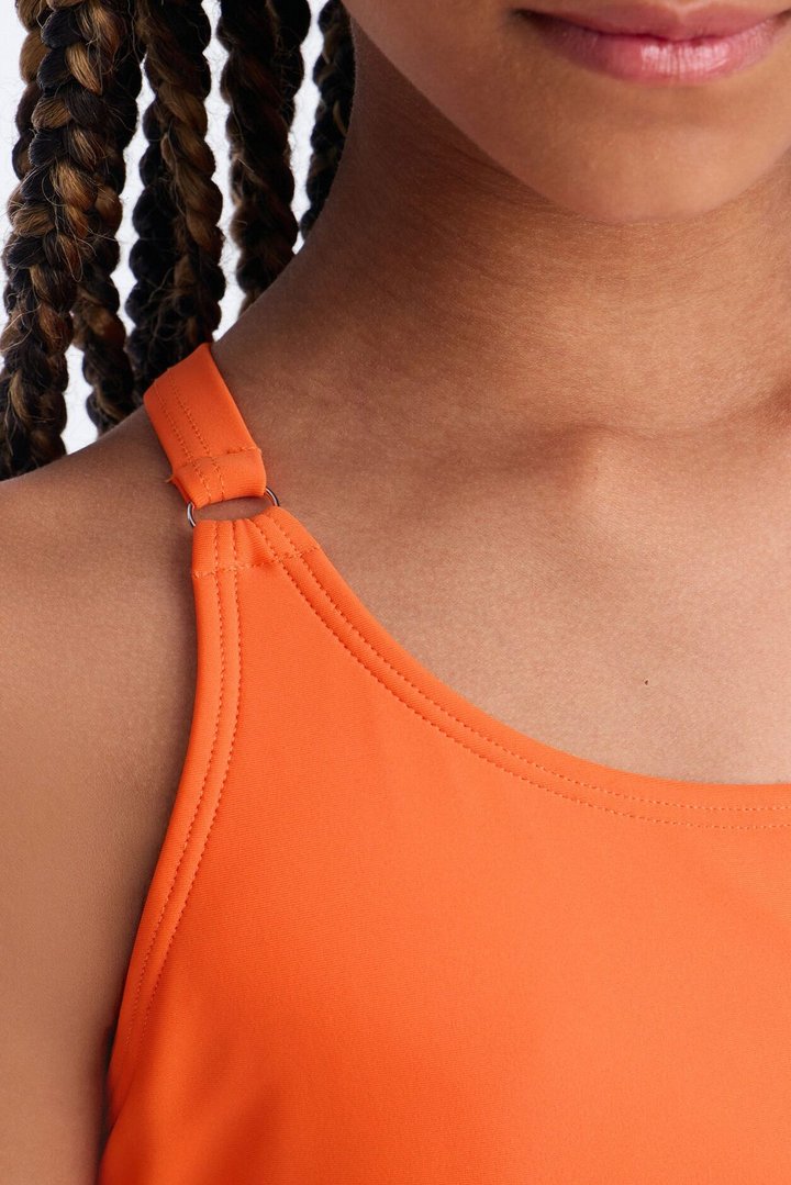 Mini Haute In The Heat One Piece Swimsuit - Orange