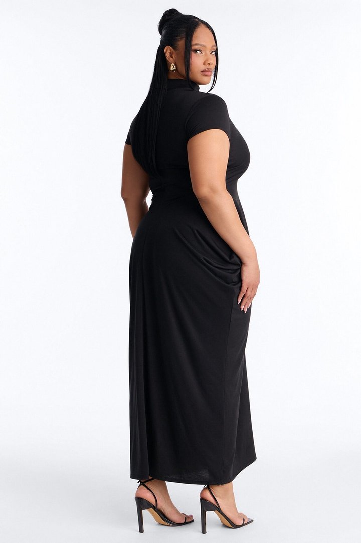 Daria Maxi Dress Set - Black