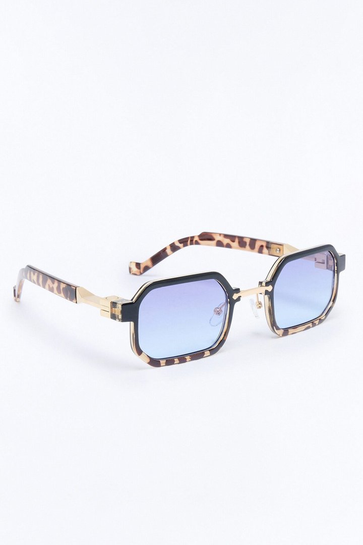Highway Rides Sunglasses - Tortoise/Blue