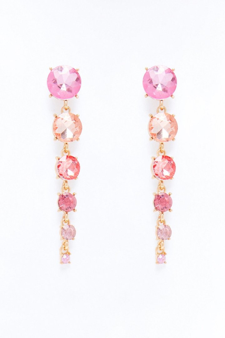 Keep Your Sparkle Earrings - Pink/combo