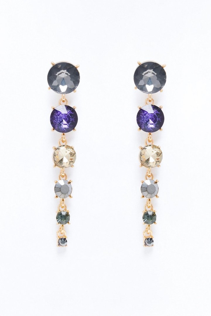 Keep Your Sparkle Earrings - Blue/combo