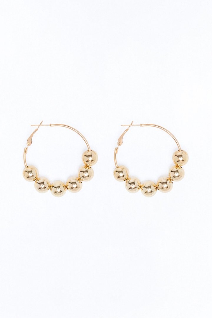 Mimosa Girl Earrings - Gold