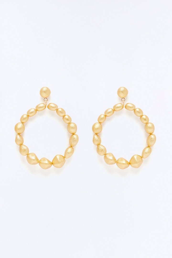 Could Never Be A Dull Moment Earrings - Gold