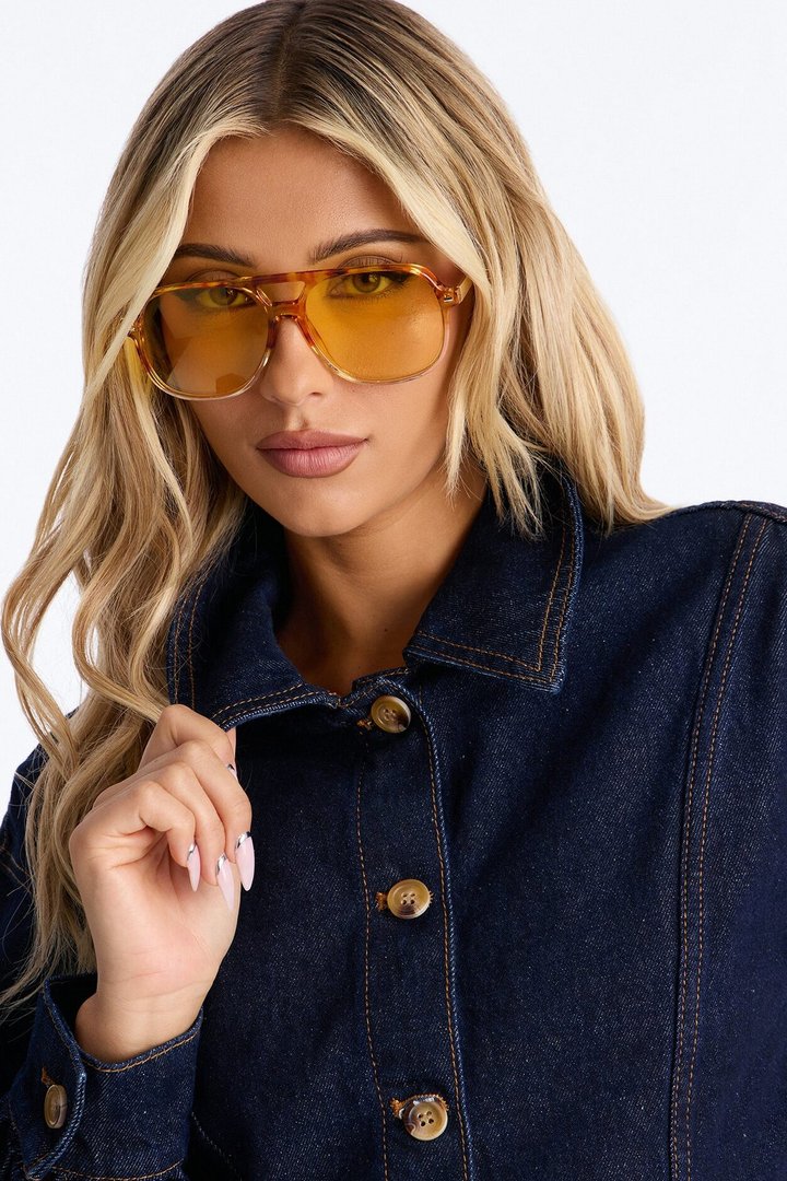 Coco Beam Sunglasses - Brown/combo