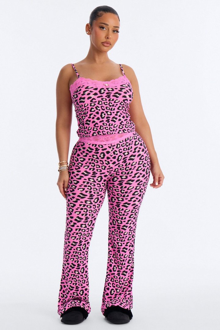 Perfect Catch PJ Pant Set - Pink/combo