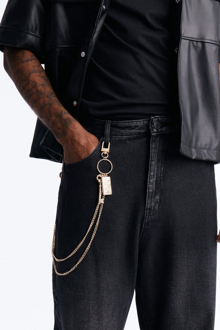 Treasure Gatekeeper Pant Chain - Gold