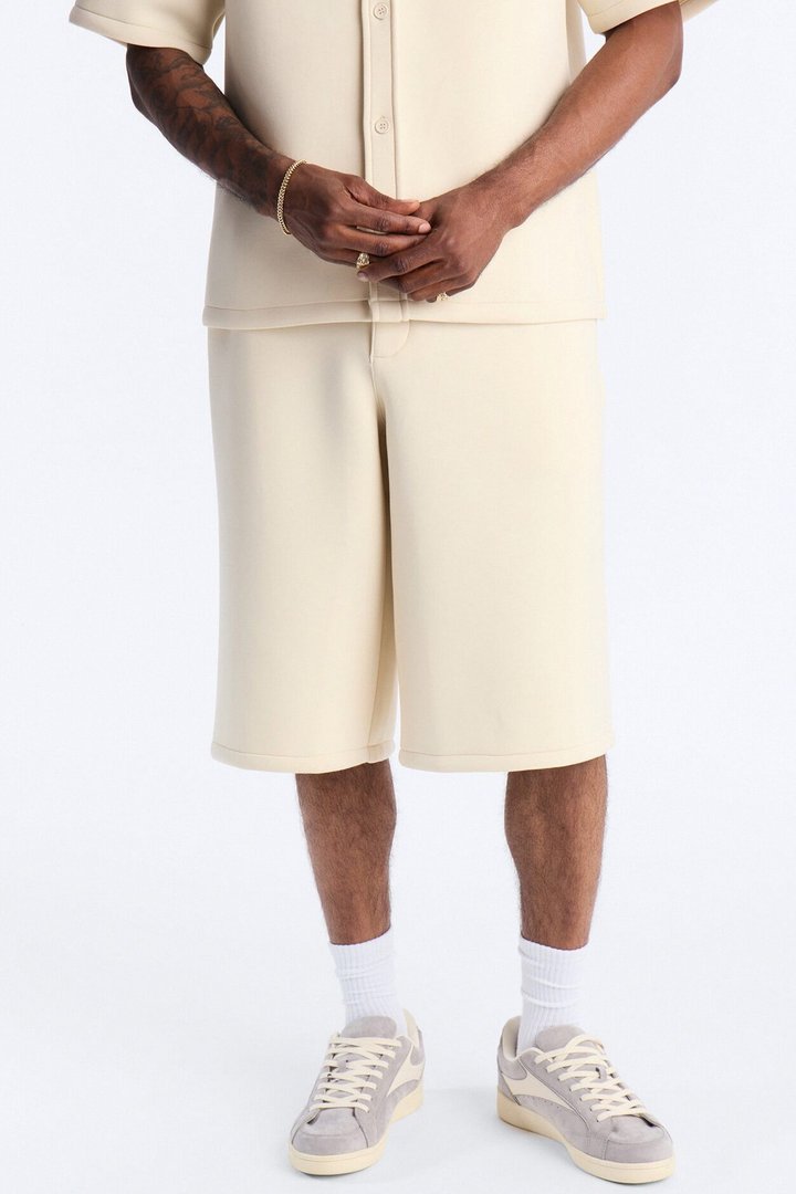 Baggy Arclight Interlock Short - Cream