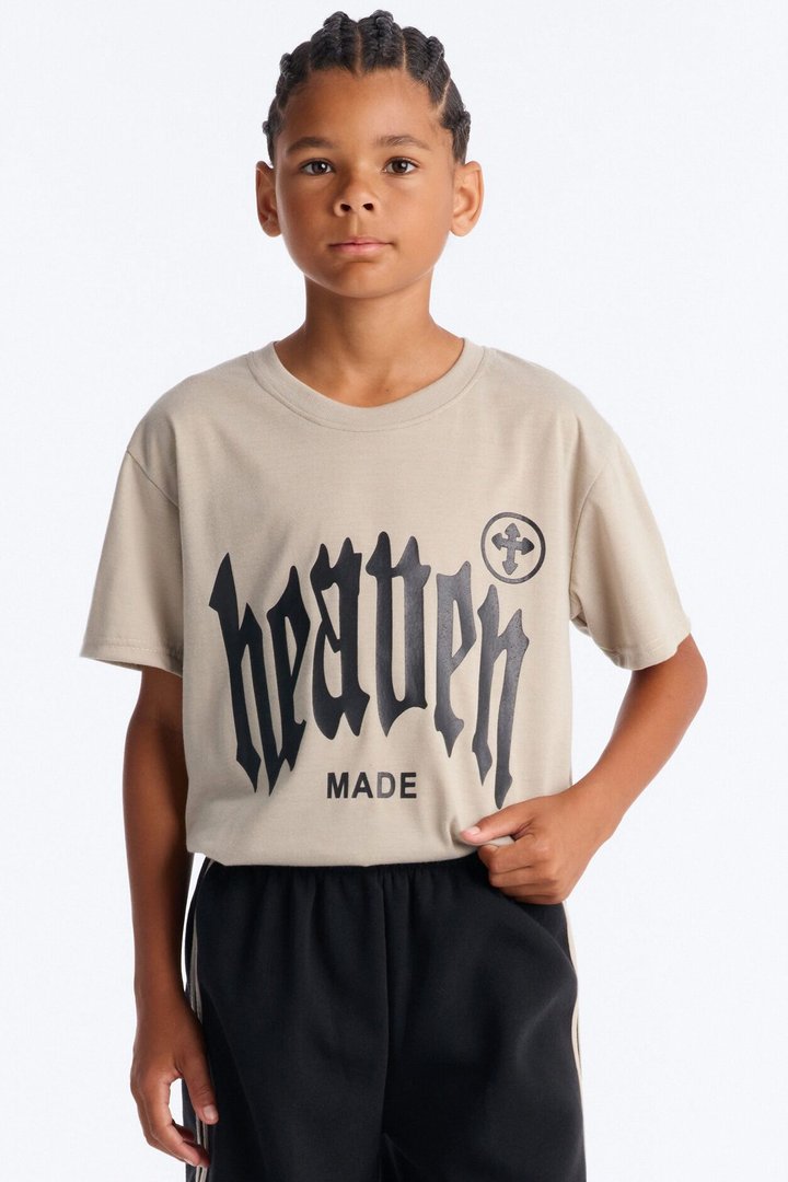 Mini Heaven Made Short Set - Natural/Combo