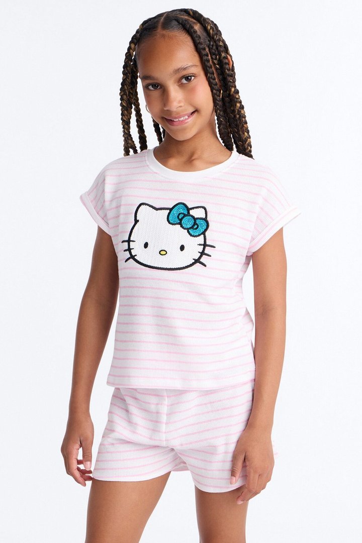 Mini Hello Kitty Always Cute Short Set - Pink