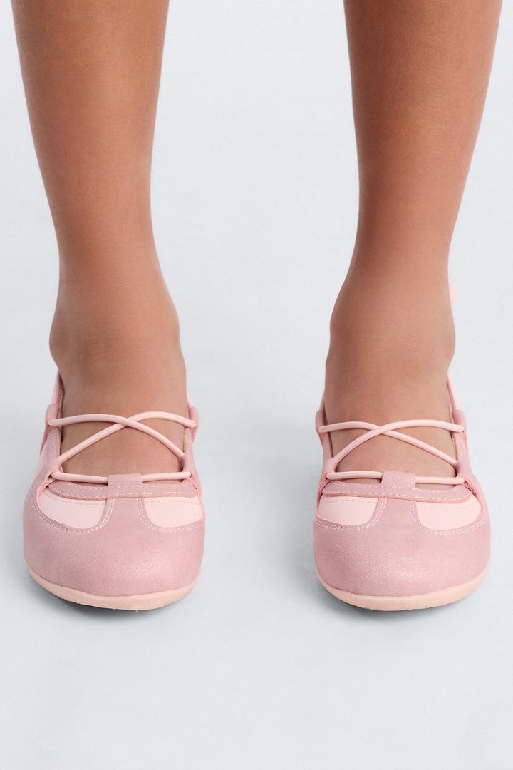 Mini Steve Madden Watch Me Twirl Sneakerina - Blush